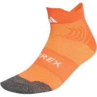 Adidas Sportsokken 'Speed' oranje / zwart gemêleerd / wit