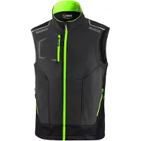 Sparco Tech Bodywarmer Illinois Bodywarmer - Zwart