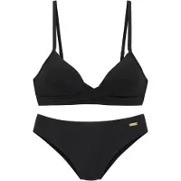 LASCANA Bikini zwart