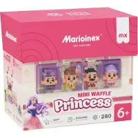 Marioinex Mini Waffle Princess Construction Game Roze Kinderen