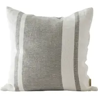 Tell Me More Jules kussensloop Green stripe, 50x50 cm