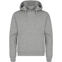 Clique Miami Hoody Grijsmelange maat XL uniseks