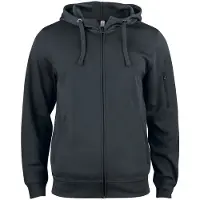 Clique Basic Active Hoody Fz | Maat: 4XL