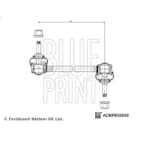 Blue Print ADBP850040 Stabilisatorstang