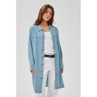 My Essential Wardrobe Jurk 'MWNelly OS' blauw denim