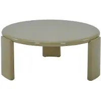 Vente-unique Salontafel in MDF - Glanzend groen - ZYRENIA