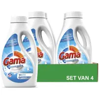 GA.MA 4x Vloeibaar Wasmiddel White 21 Wasbeurten 945 Ml
