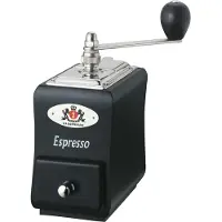 Zassenhaus Santiago Espresso koffiemolen 14 x 9 cm hout zwart