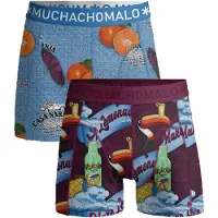 Muchachomalo Heren 2-pack boxershorts weird fruit