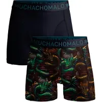 Muchachomalo Men 2-pack boxer shorts print/solid