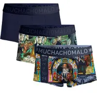 Muchachomalo Heren 3-pack trunks pussboots wizardoz
