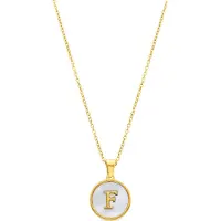 Luxenter Ketting 'Alphabet' wit
