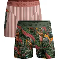 Muchachomalo Heren 2-pack boxershorts circus animals