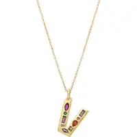 Luxenter Ketting 'Alphabet' gemengde kleuren