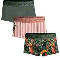 Muchachomalo Heren 3-pack trunks circus animals