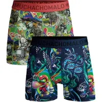 Muchachomalo Heren 2-pack boxershorts new school