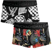 Muchachomalo Heren 2-pack trunks circus