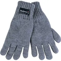 Thinsulate Dunsulate 3m 40 gram thermo winterhandschoenen voor kinderen - Grijs