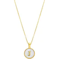 Luxenter Ketting 'Alphabet' wit