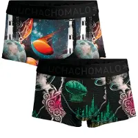 Muchachomalo Heren 2-pack trunks modern age