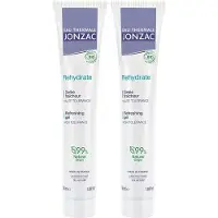 Jonzac REhydrate Frisse Hydraterende Biologische Gezichtsgelée 2x50 ml Gel