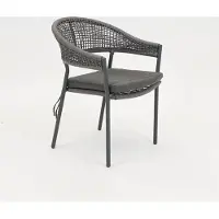 Vita Dining Tuinstoel Bazel Antraciet