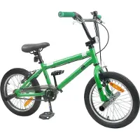 vidaXL BMX Fiets 20 Inch voor kinderen ouder dan 9 jaar Groen
