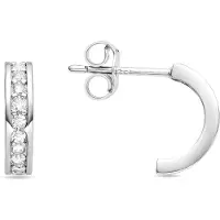 Luxenter Oorbellen 'Alssa' zilver