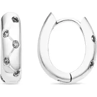 Luxenter Oorbellen 'Gruk' zilver