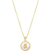 Luxenter Ketting 'Alphabet' wit