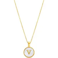 Luxenter Ketting 'Alphabet' wit