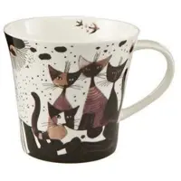 Goebel - Rosina Wachtmeister | Mok - Koffie/Thee Beker Matalda va a passeggio | Porselein - 350ml - 2 stuks