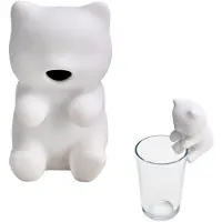VHV - Mini ventilator - Voedselkoeler - Drankjeskoeler - Oplaadbaar - Snel koelen - Kat vorm - Voor warme dranken - Voor thuis en bureau - Wit
