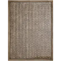 Ptmd Sierre Bronze MDF Framed Wall Panel With Glass L
