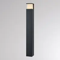 Molto Luce LED tuinpadverlichting FYNN-Y, hoogte 85 cm, antraciet, CCT IP65 aan/uit FYNN-Y, zwart, Aluminium, Modern
