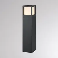 Molto Luce LED tuinpadverlichting FYNN-X, hoogte 45 cm, antraciet, CCT IP65 aan/uit FYNN-X, zwart, Aluminium, Modern