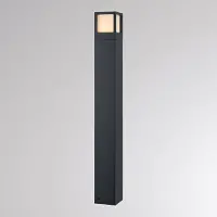 Molto Luce LED tuinpadverlichting FYNN-X, hoogte 85 cm, antraciet, CCT IP65 aan/uit FYNN-X, zwart, Aluminium, Modern