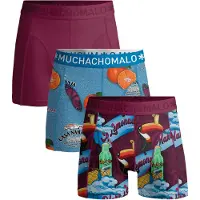 Muchachomalo Heren 3-pack boxershorts weird fruit