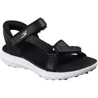 SKECHERS SLIP-INS GOLF SANDAL 123160-BKW, 123160-BKW, Female, Multicolor