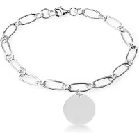 Luxenter 925 Sterling zilveren armband gerhodineerd - Mi Sol