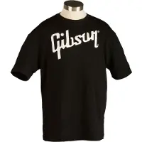 Gibson "L" Lifestyle Distressed Logo T Black