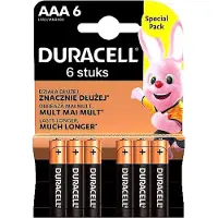 Duracell Alkaline AAA/LR03 blister 6