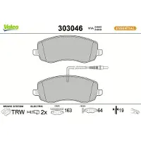 Valeo 303046 Remblokken