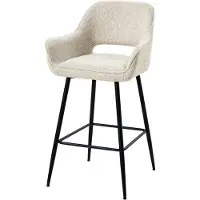 Ptmd Fal Low Bar Chair Opulence 05 Beige - set van 2