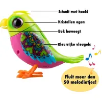 Silverlit DigiBirds Single Love Bird - Interactief vogeltje