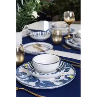 Keramika Serviesset - Keraart Azure - 24 delig - 6 persoons - Stoneware