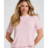 Hunkemoller Slaapshirt 'Pointelle' rosa