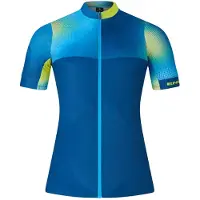 Endura Functioneel shirt 'Bitmap Block' blauw / limoen