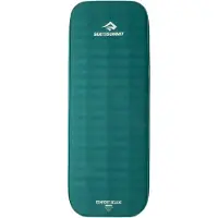Sea to Summit - Slaapmatten - Confort Deluxe Rain Forest voor Unisex van Gerecyclede materialen - Maat Regular - Groen