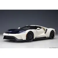 Autoart 1/18 Ford GT 2022 Heritage Edition "1964 Prototype - Wimbledon White"